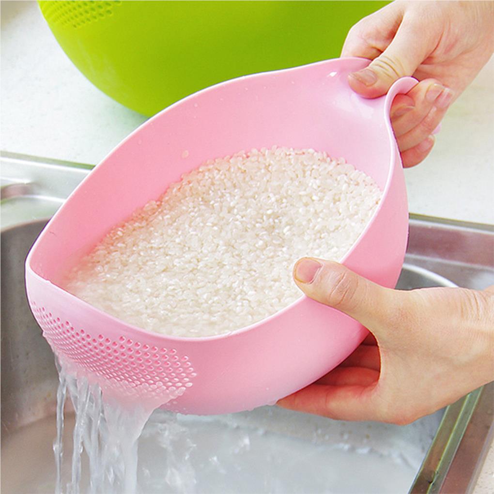 Kitchen Gadgets Rice Filter - Новый портативный пищевой пластиковый рисовый горошек,