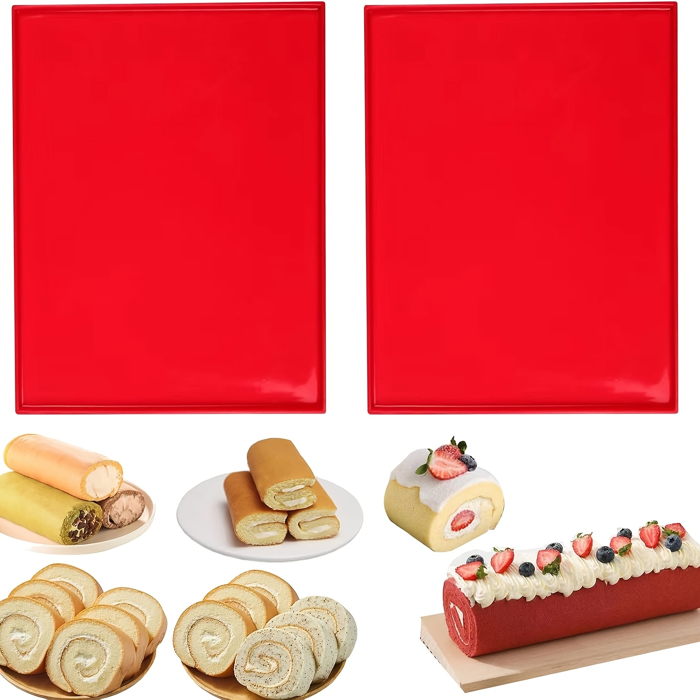 Silicone Baking Mat - 2 силиконовых коврика для выпечки швейцарских