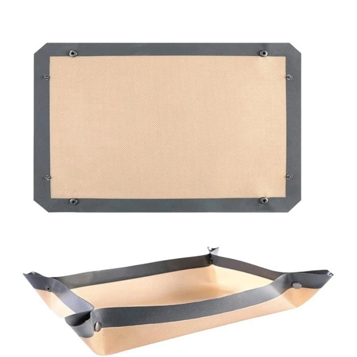 Silicone Baking Mat - Силиконовый коврик для выпечки с застежками,