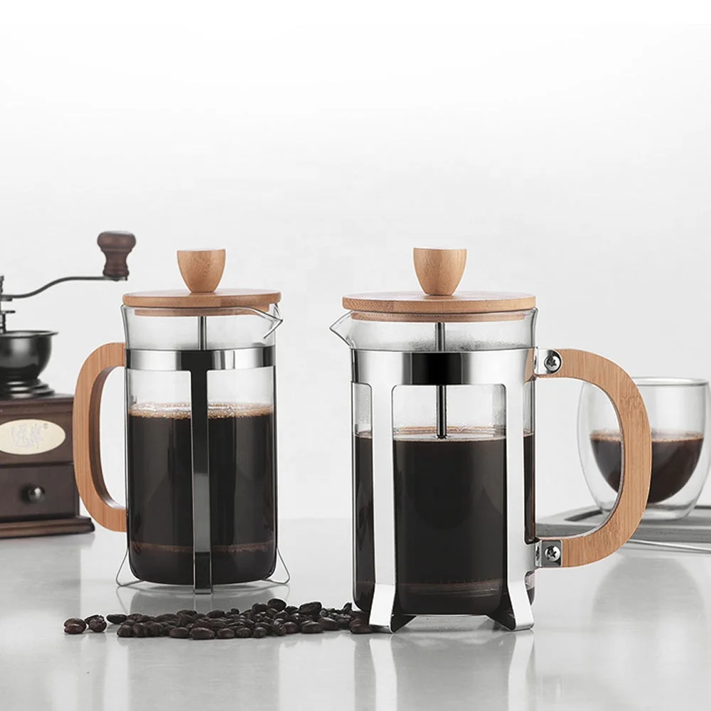French Press Coffee Maker - Кофейник-пресс из нержавеющей стали 350/600 мл,