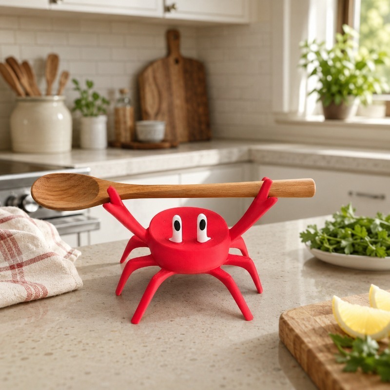Kitchen Gadgets To Gift - Подставка для ложек в форме красного