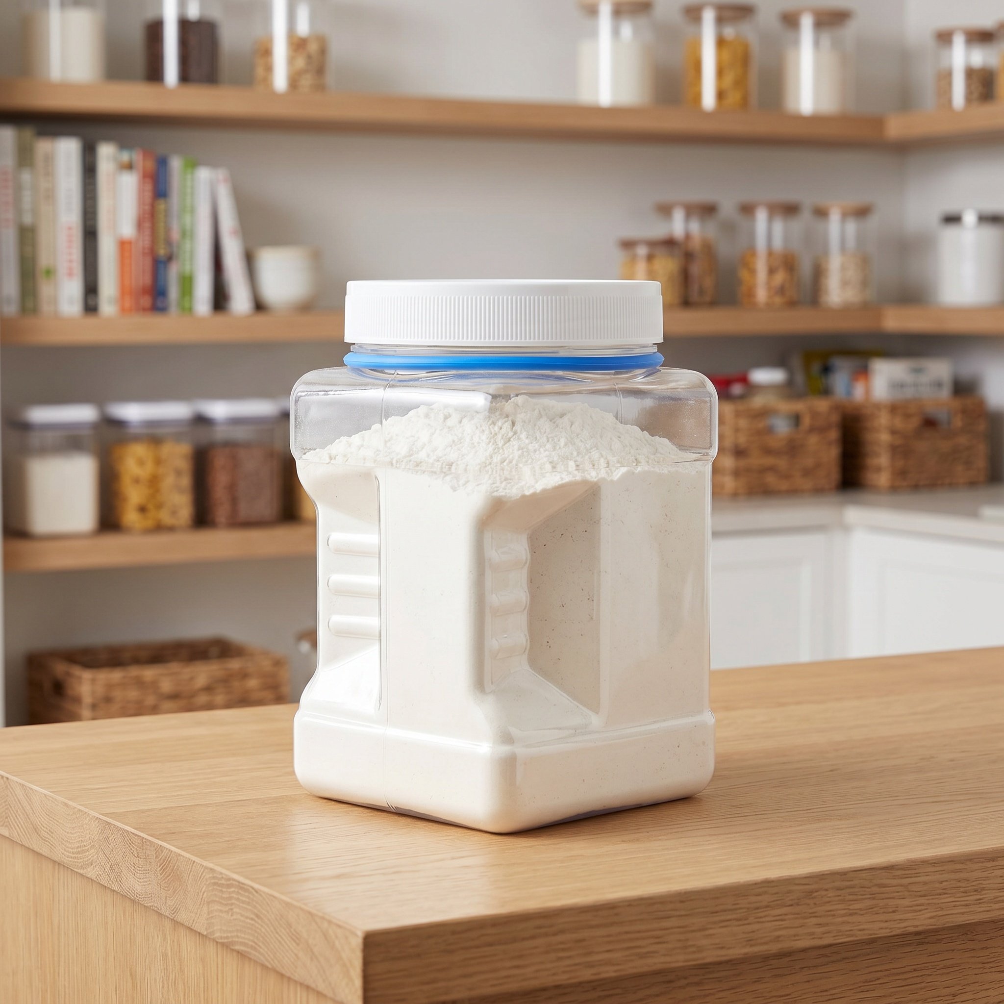 Food Storage Containers - 6 шт. прозрачных квадратных герметичных контейнеров