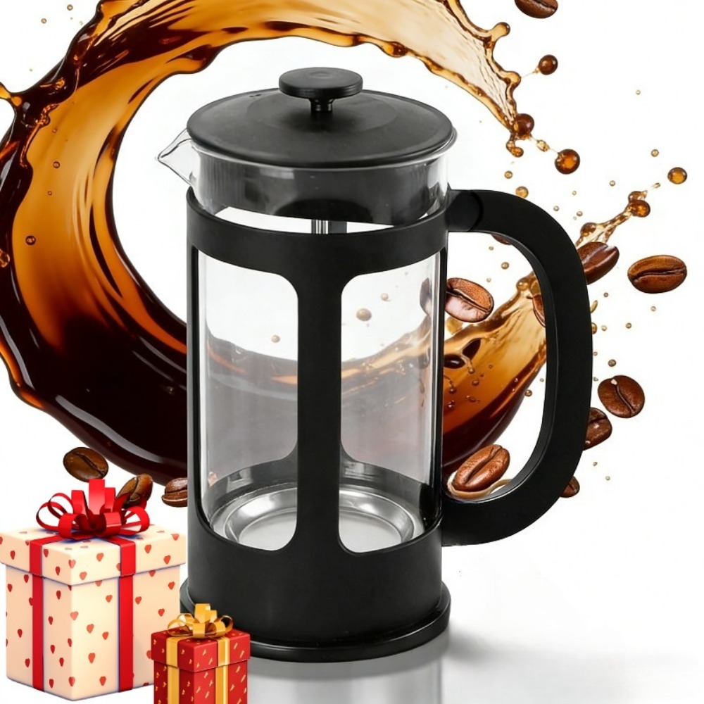 French Press Coffee Maker - Кофеварка-френч-пресс 350 мл/11 унций с фильтром
