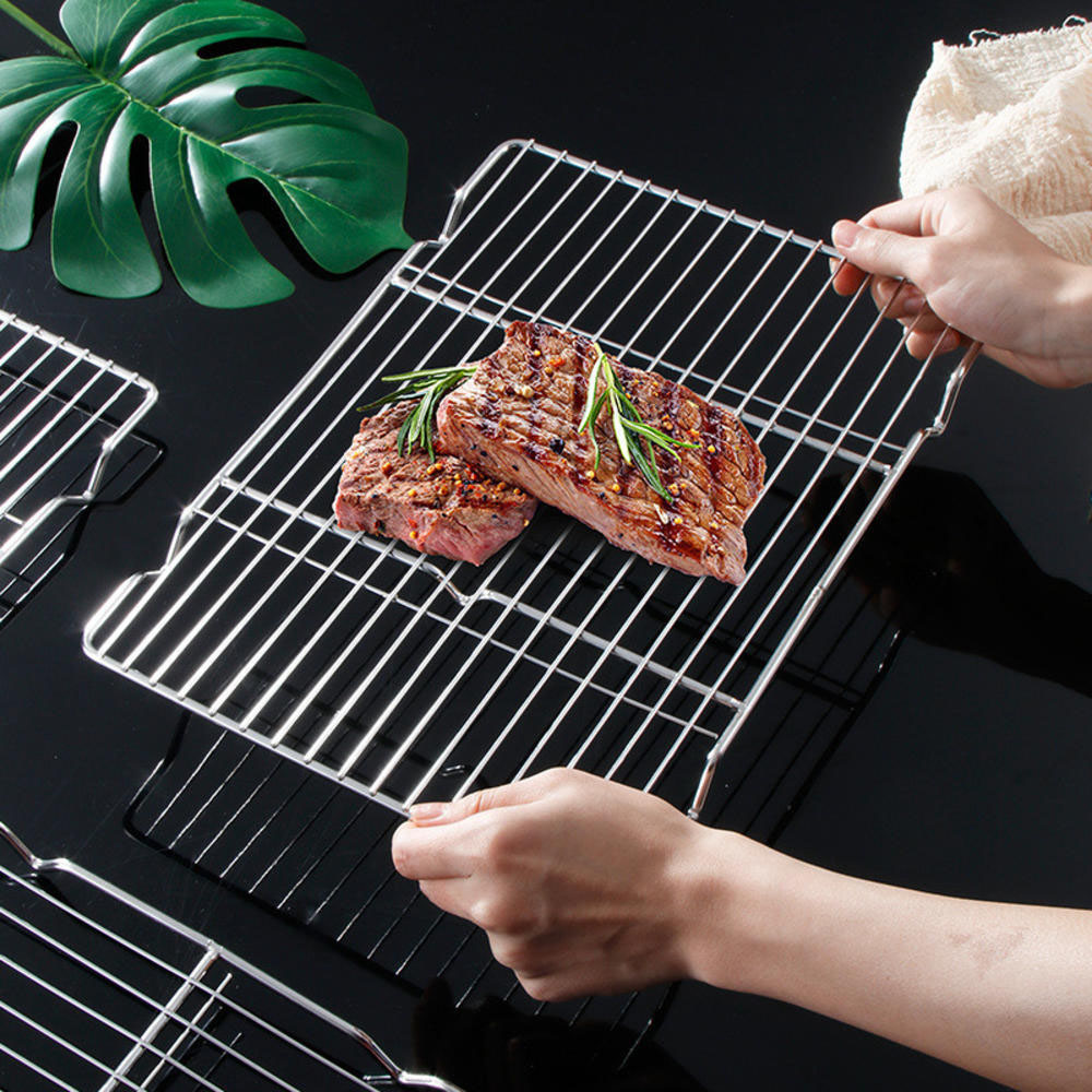 Kitchen Gadgets China - Сетчатый коврик для барбекю из нержавеющей