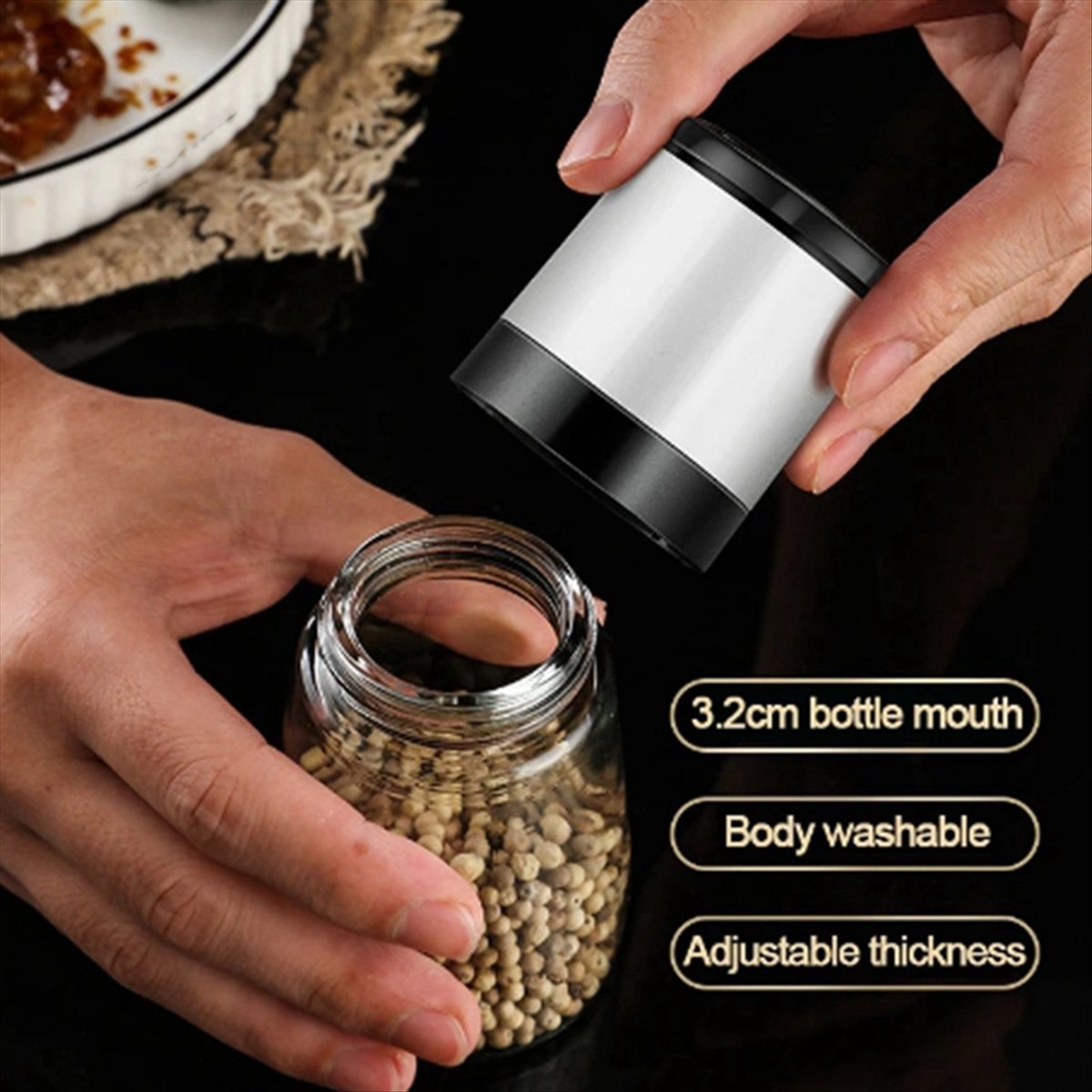 Ручная мельница для соли и пер – обзор и цена Kitchen Gadgets Kitchen