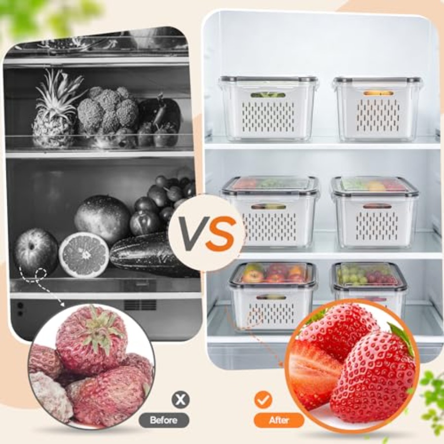 Контейнеры для хранения фрукто – обзор и цена Food Storage Containers