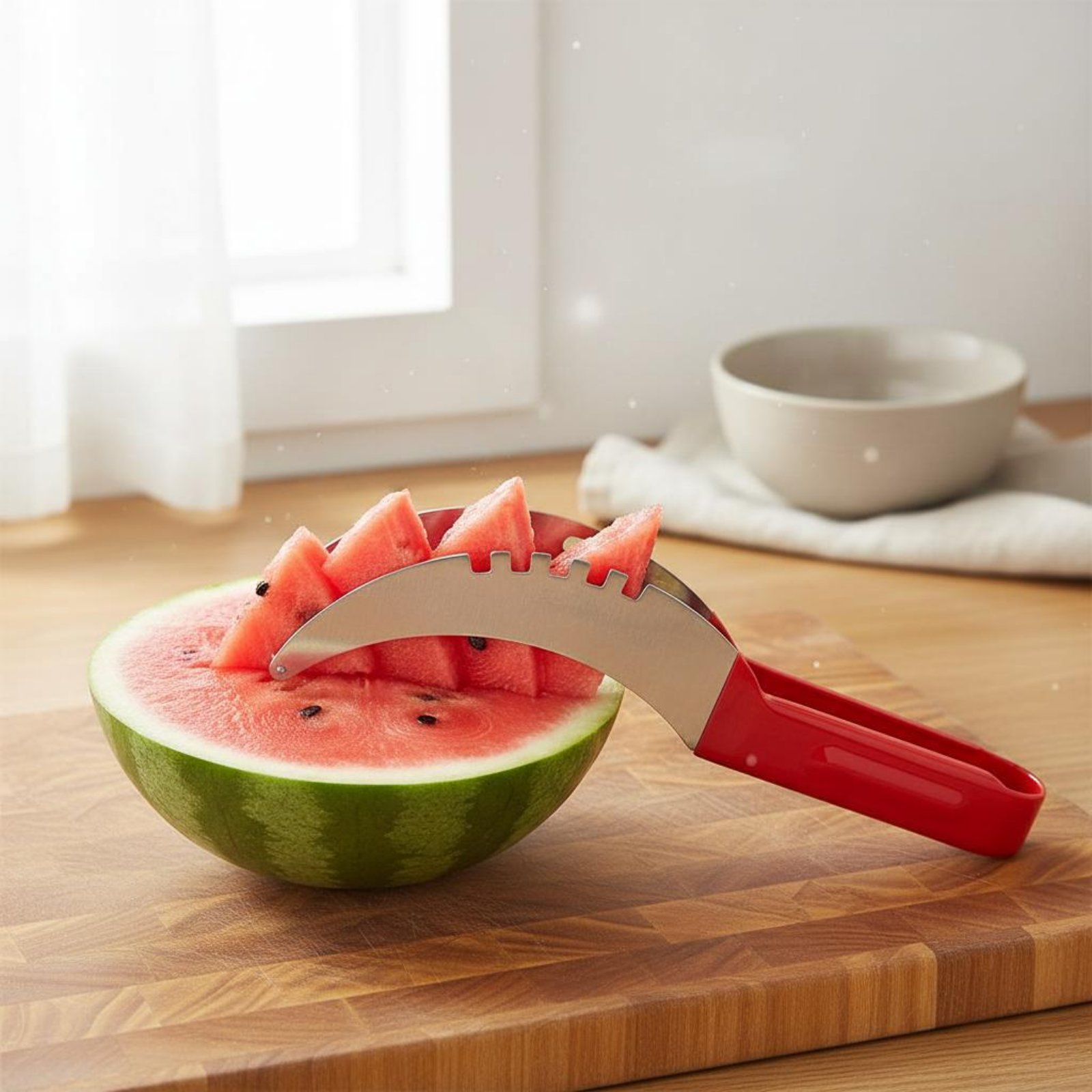 Нож для нарезки арбуза кубикам – обзор и цена Kitchen Gadgets Kitchen