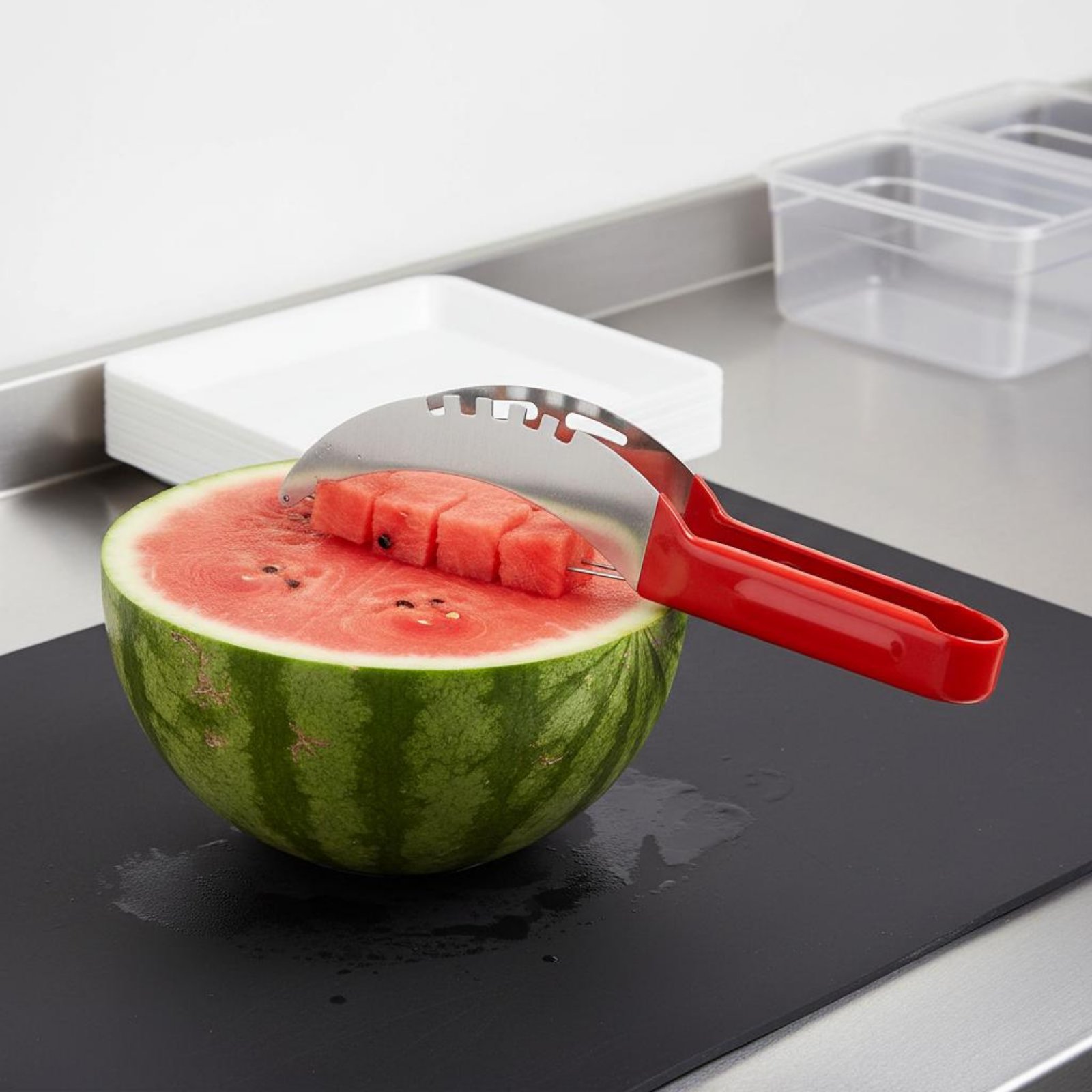 Нож для нарезки арбуза кубикам – обзор и цена Kitchen Gadgets Kitchen