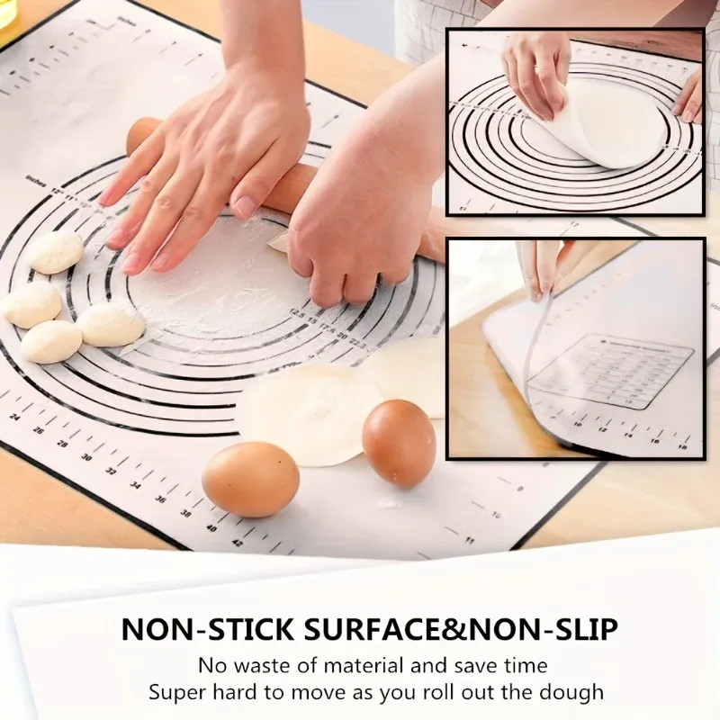Утолщенный коврик для раскатыв – обзор и цена Silicone Baking Mat