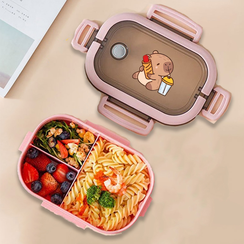 Капибара Бенто Ланч-бокс Аниме – обзор и цена Food Storage Containers