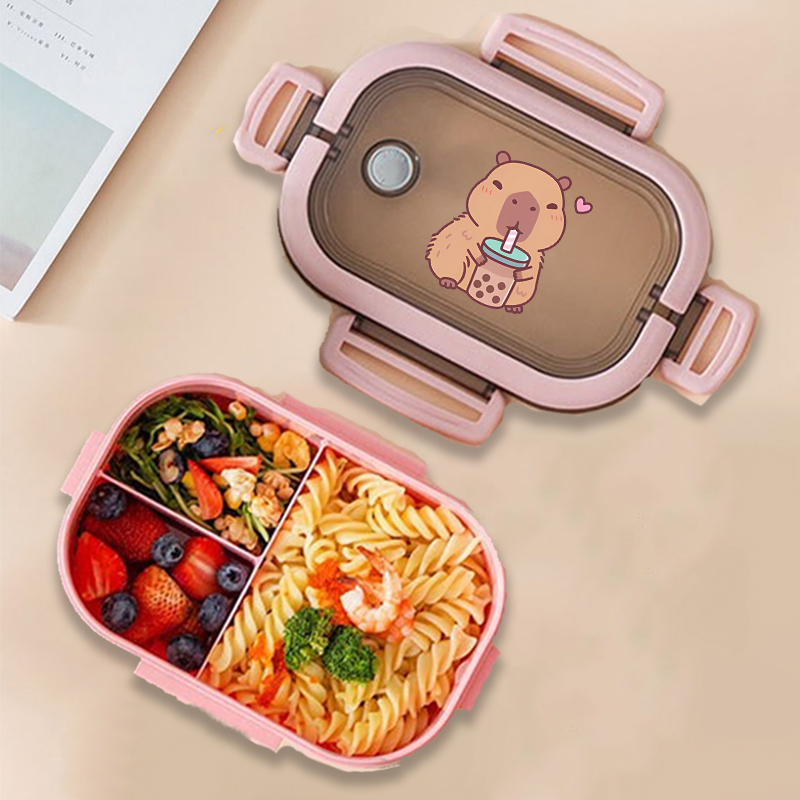 Капибара Бенто Ланч-бокс Аниме – обзор и цена Food Storage Containers