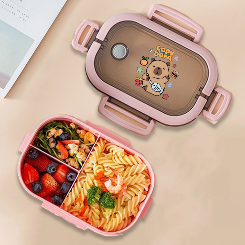 Капибара Бенто Ланч-бокс Аниме – обзор и цена Food Storage Containers
