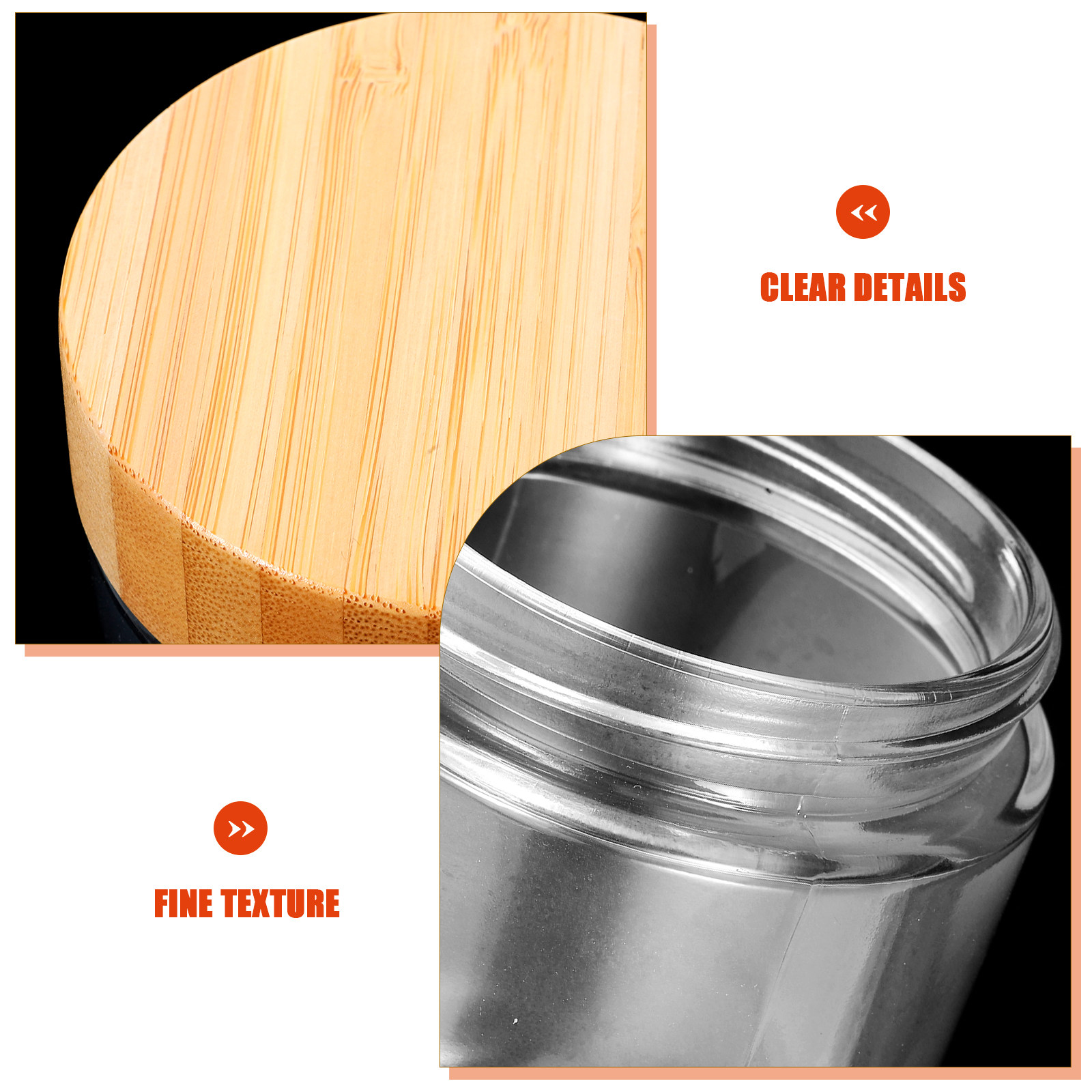 4 шт. прозрачных стеклянных ба – обзор и цена Food Storage Containers