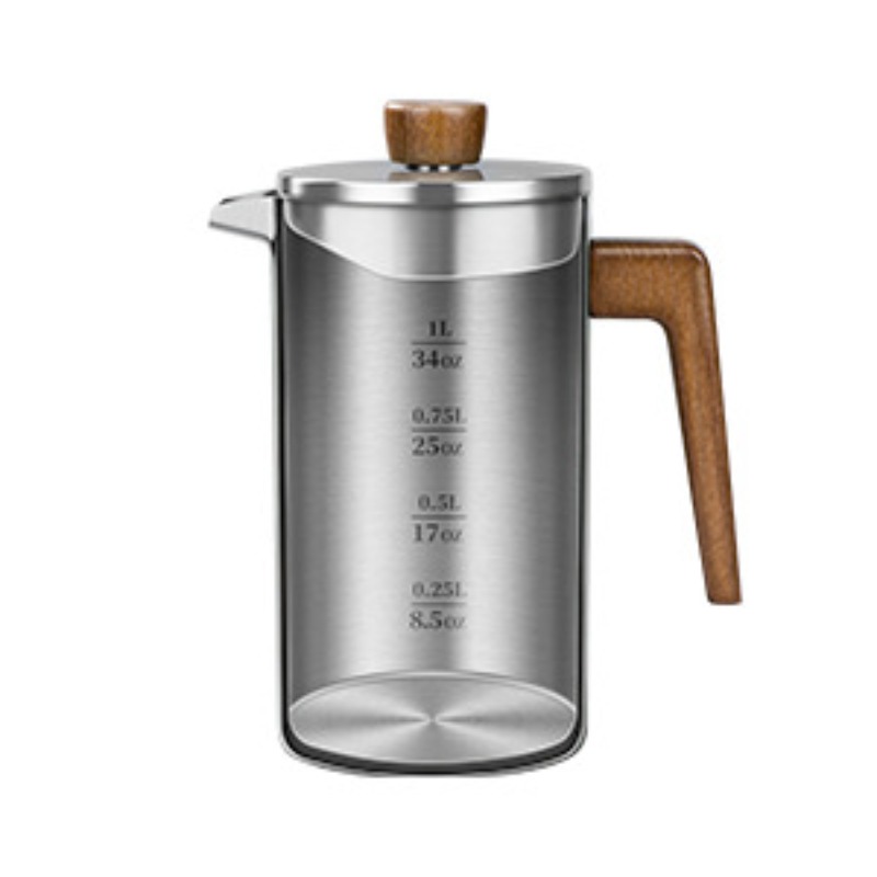 Кофейник-френч-пресс JUSTINLAU – обзор и цена French Press Coffee Maker