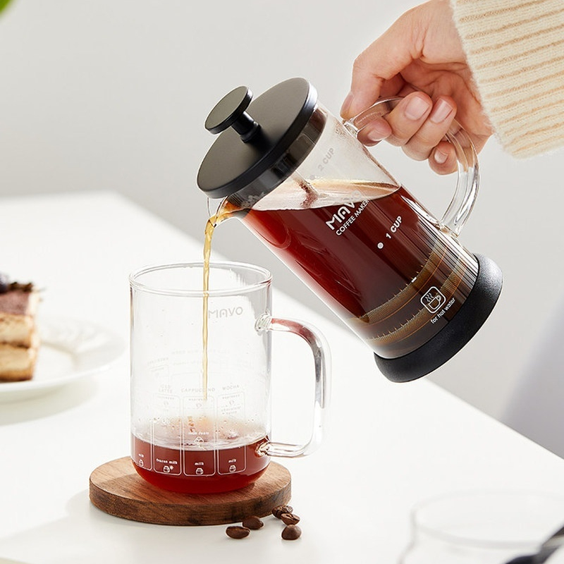 Кофеварка-френч-пресс MAVO с д – обзор и цена French Press Coffee Maker