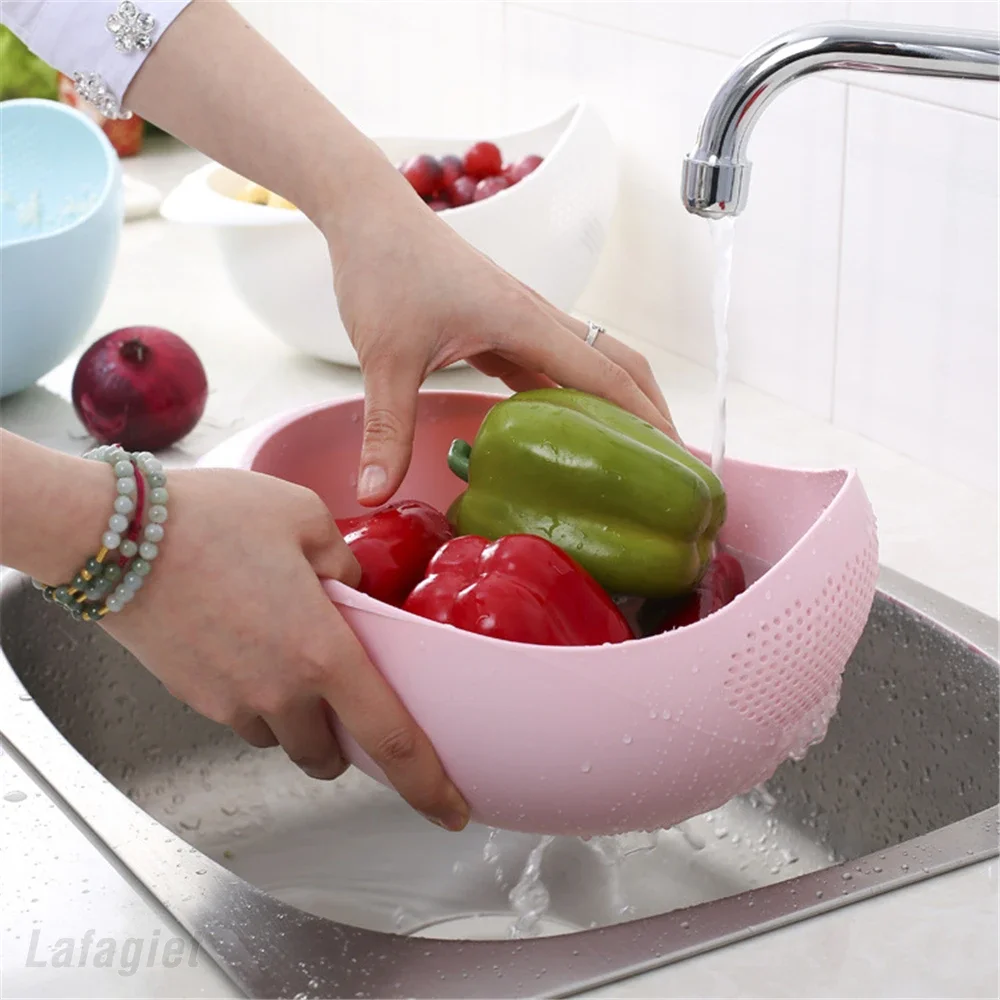 Бытовое сито для риса, фильтр  – обзор и цена Kitchen Gadgets Rice Filter