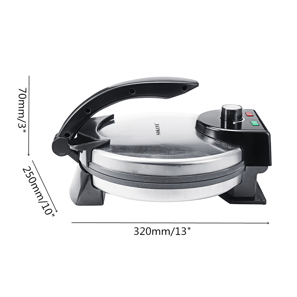 1500 Вт, антипригарная электри – обзор и цена Kitchen Gadgets Roti Maker